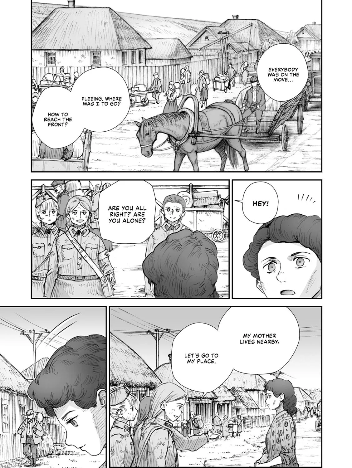 Sensou wa Onna no Kao wo Shiteinai Chapter 32.2 page 9 - 