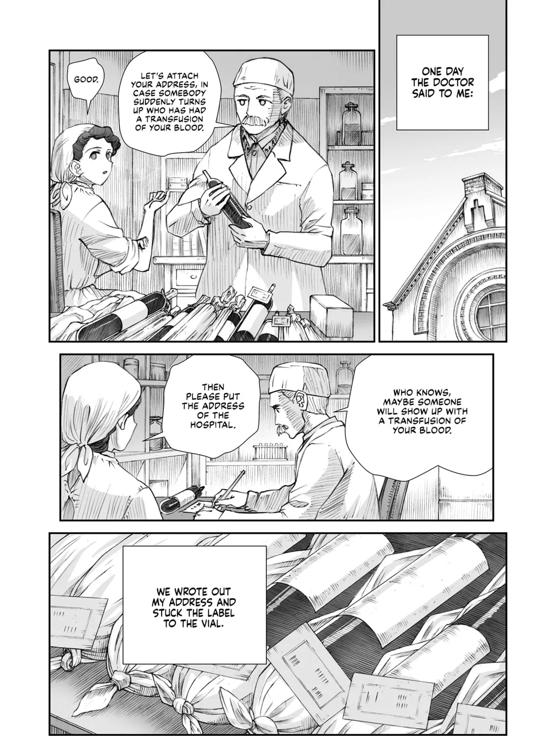 Sensou wa Onna no Kao wo Shiteinai Chapter 32.3 page 13 - 