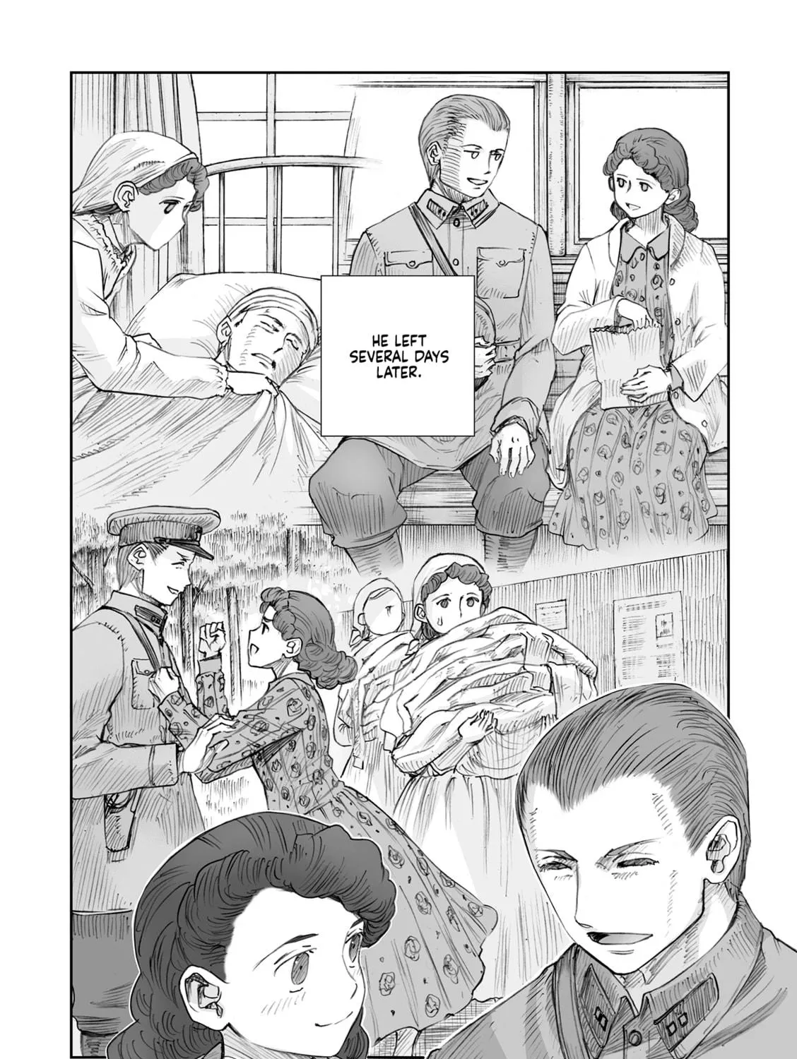 Sensou wa Onna no Kao wo Shiteinai Chapter 32.3 page 29 - 