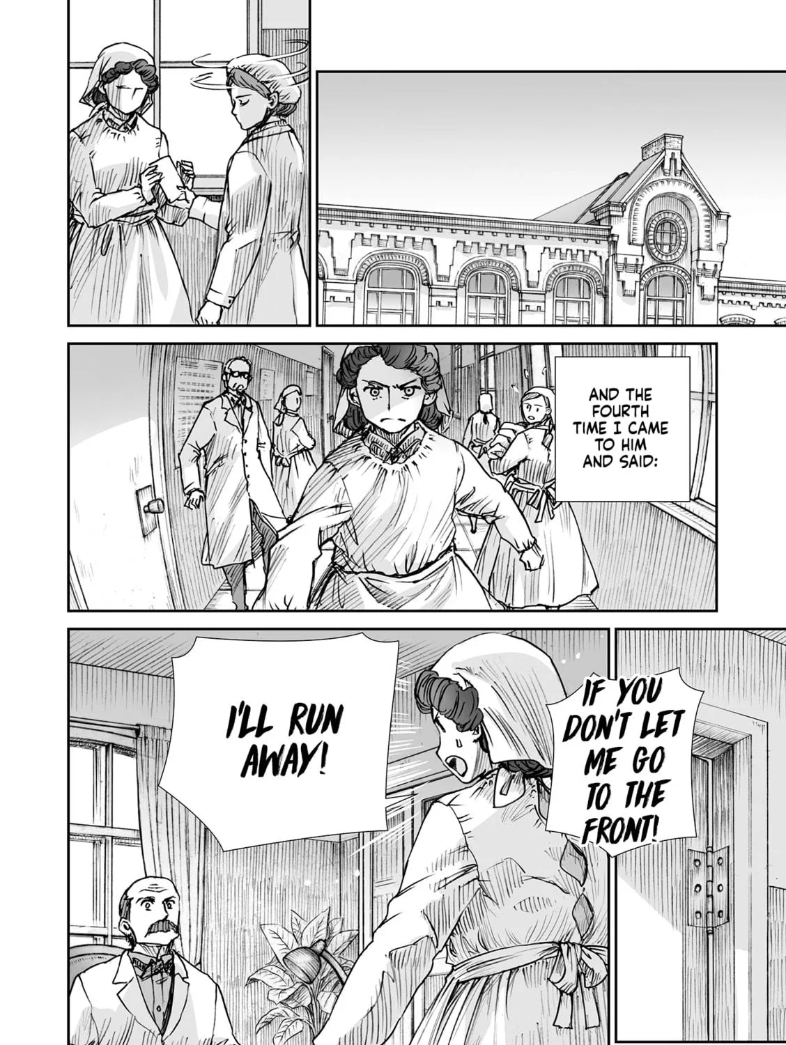Sensou wa Onna no Kao wo Shiteinai Chapter 32.4 page 11 - 