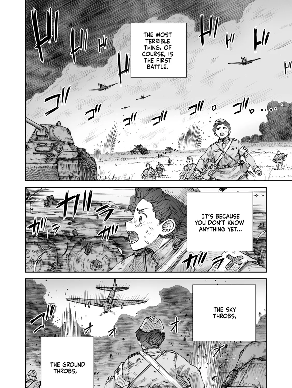 Sensou wa Onna no Kao wo Shiteinai Chapter 32.4 page 15 - 