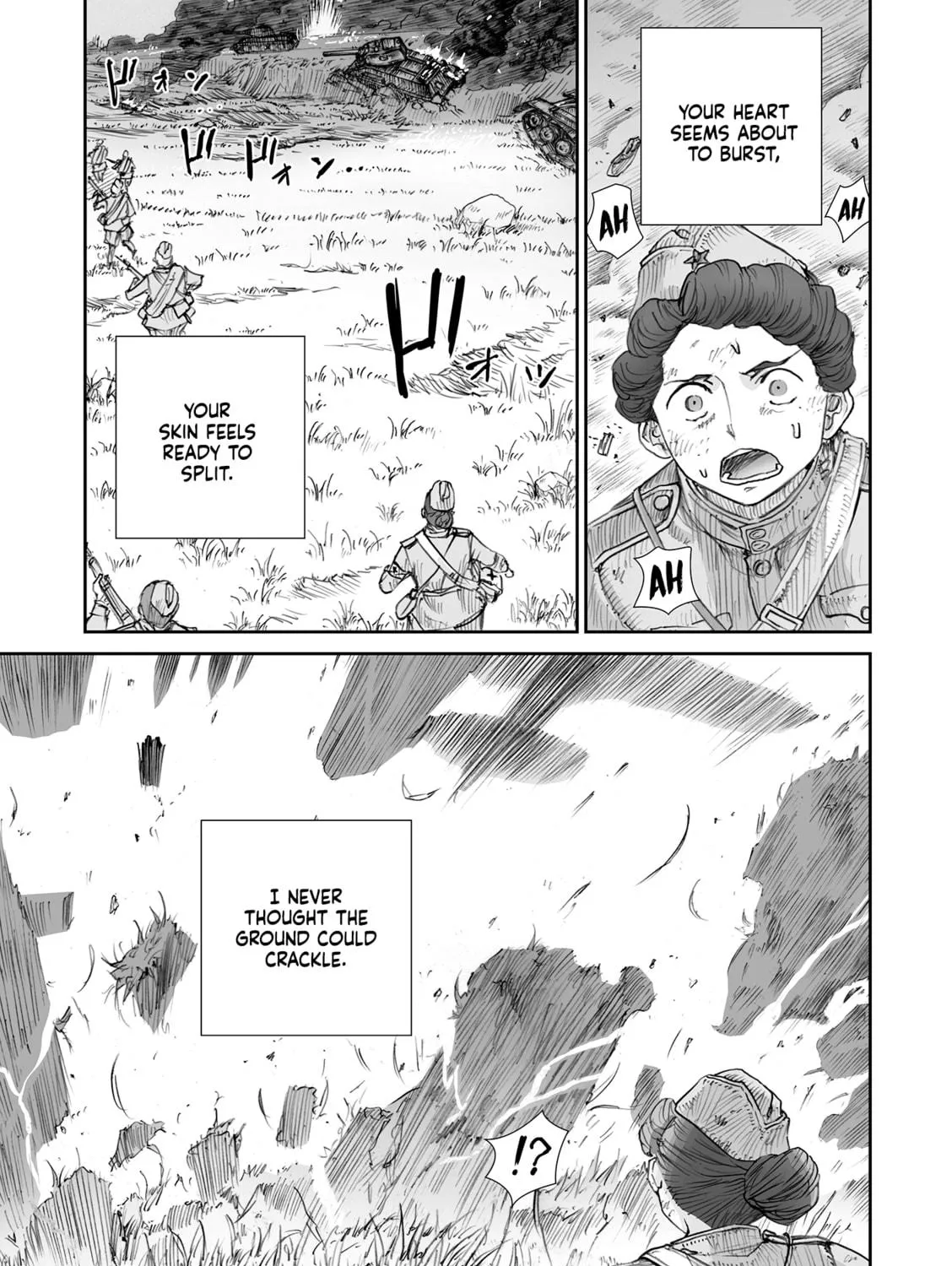 Sensou wa Onna no Kao wo Shiteinai Chapter 32.4 page 17 - 