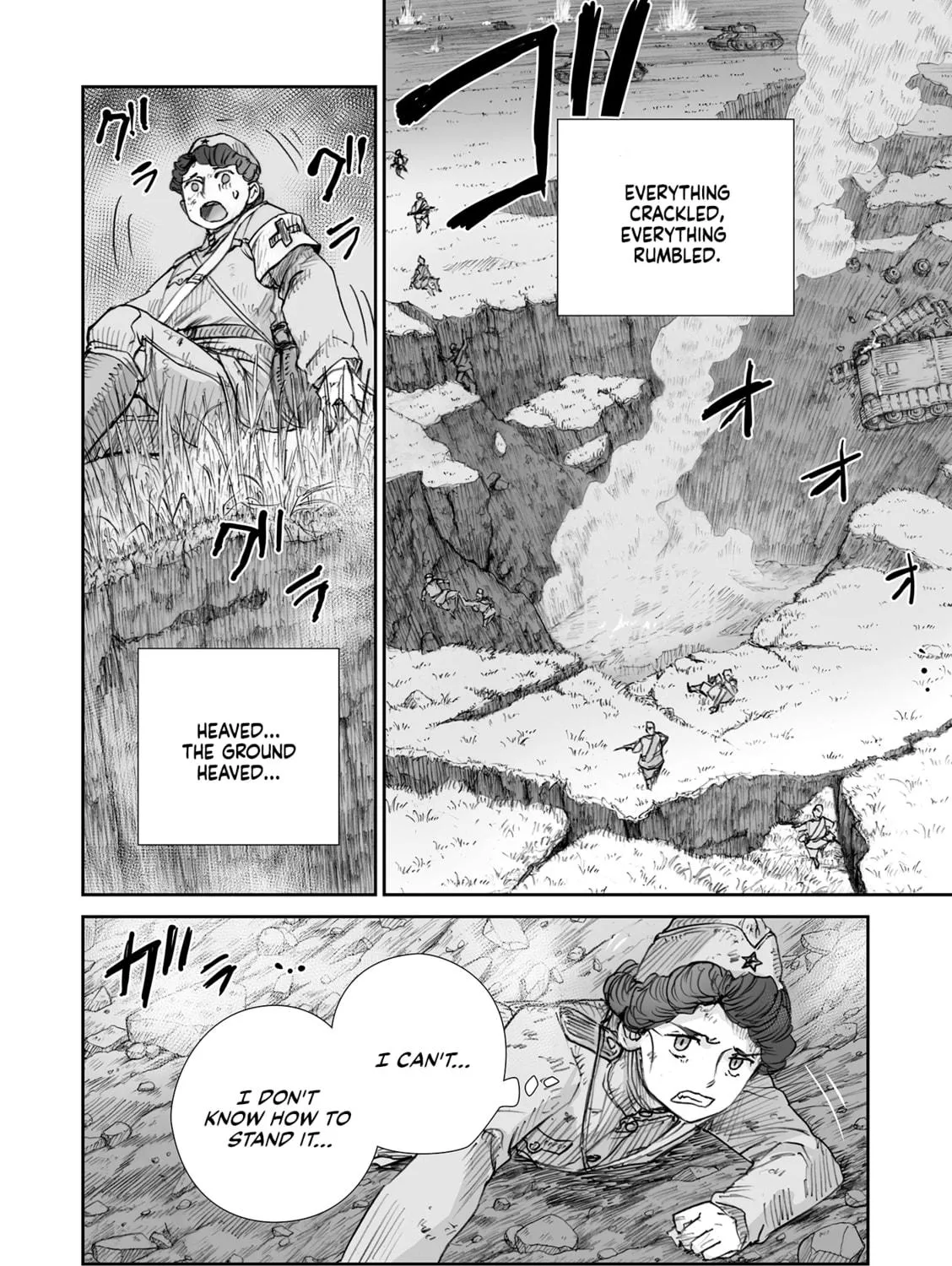 Sensou wa Onna no Kao wo Shiteinai Chapter 32.4 page 19 - 