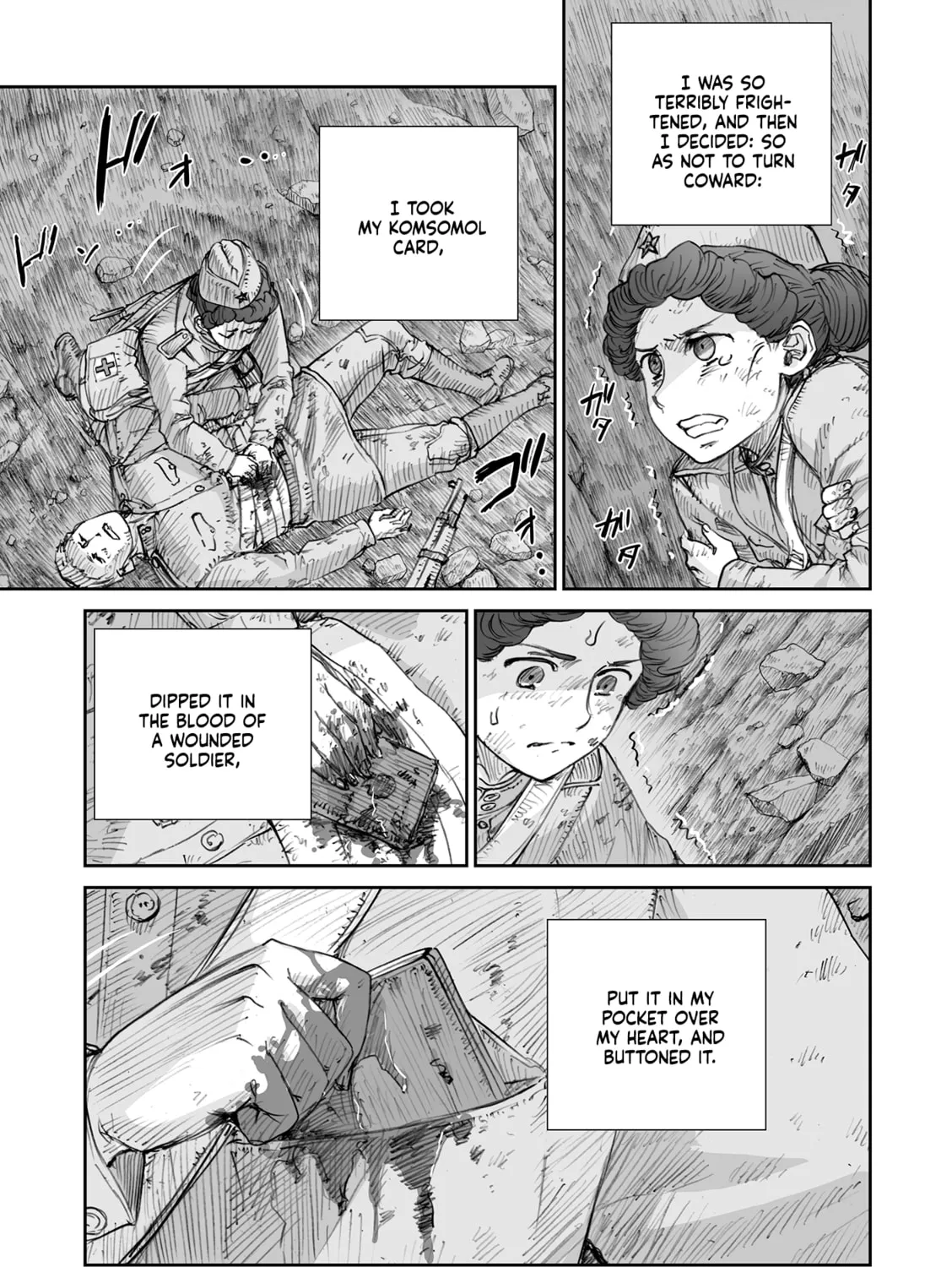 Sensou wa Onna no Kao wo Shiteinai Chapter 32.4 page 21 - 
