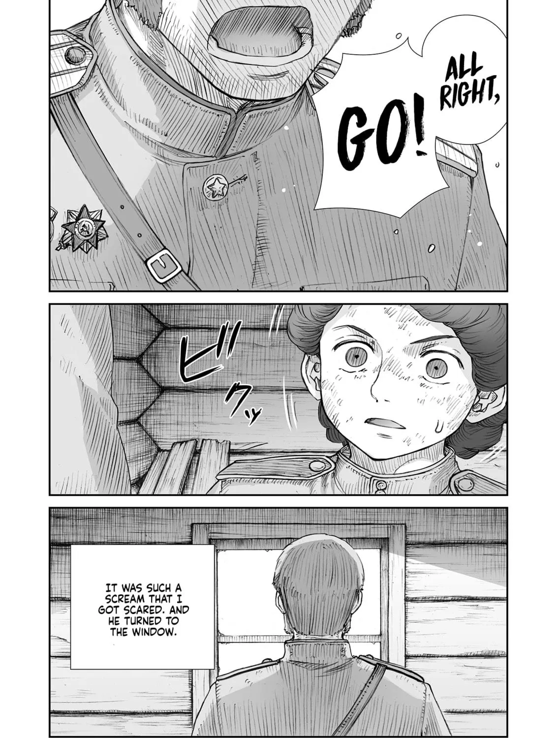 Sensou wa Onna no Kao wo Shiteinai Chapter 32.5 page 17 - 