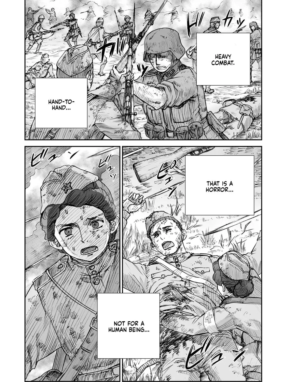 Sensou wa Onna no Kao wo Shiteinai Chapter 32.5 page 19 - 
