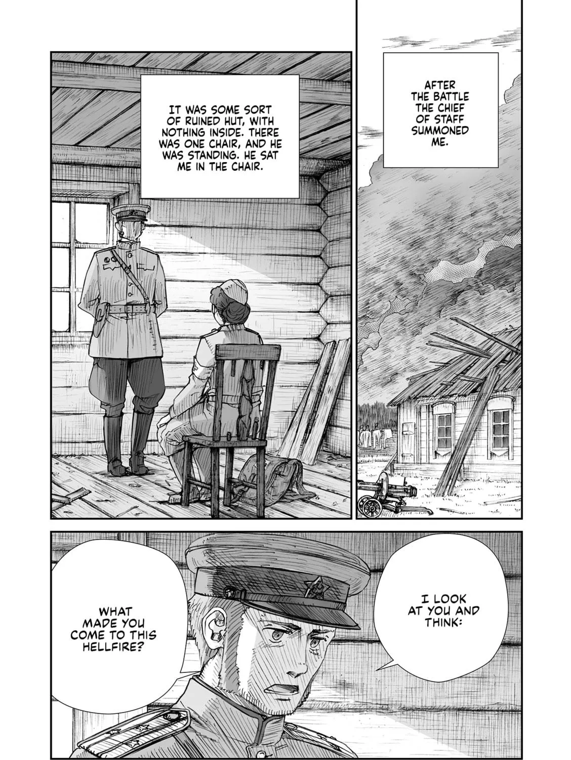 Sensou wa Onna no Kao wo Shiteinai Chapter 32.5 page 9 - 
