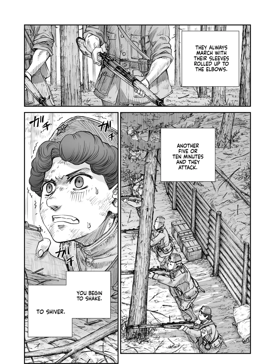Sensou wa Onna no Kao wo Shiteinai Chapter 32.6 page 7 - 
