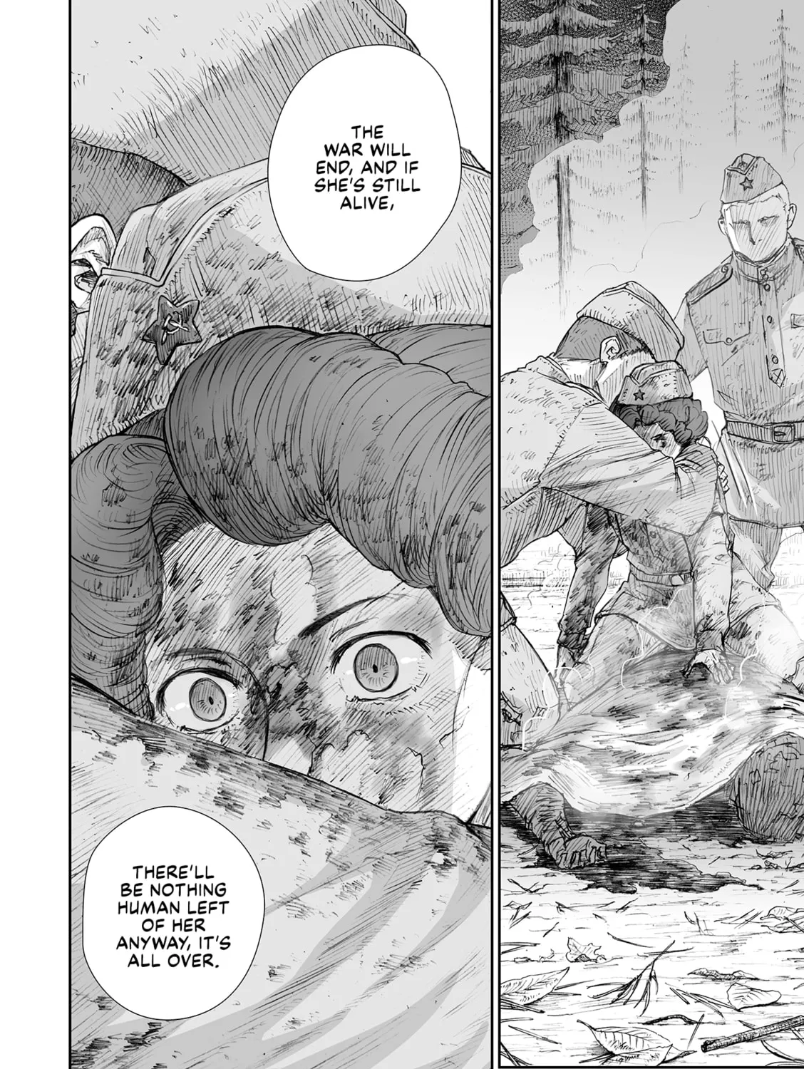 Sensou wa Onna no Kao wo Shiteinai Chapter 32.7 page 13 - 