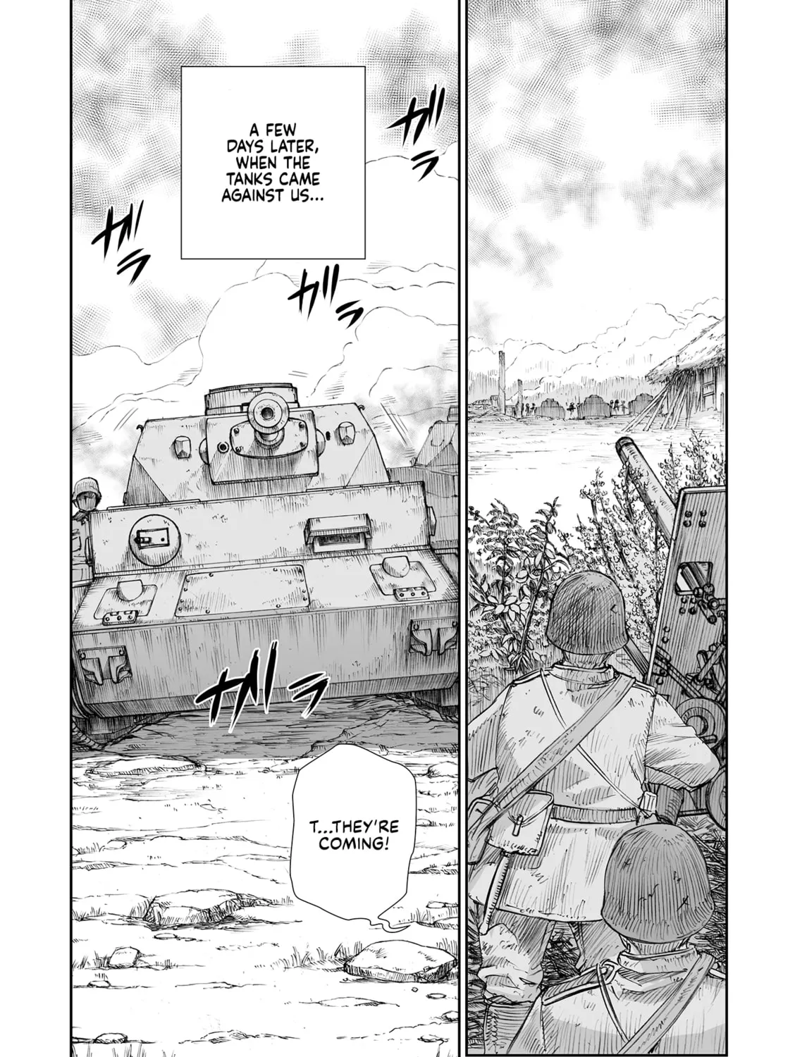 Sensou wa Onna no Kao wo Shiteinai Chapter 32.8 page 13 - 