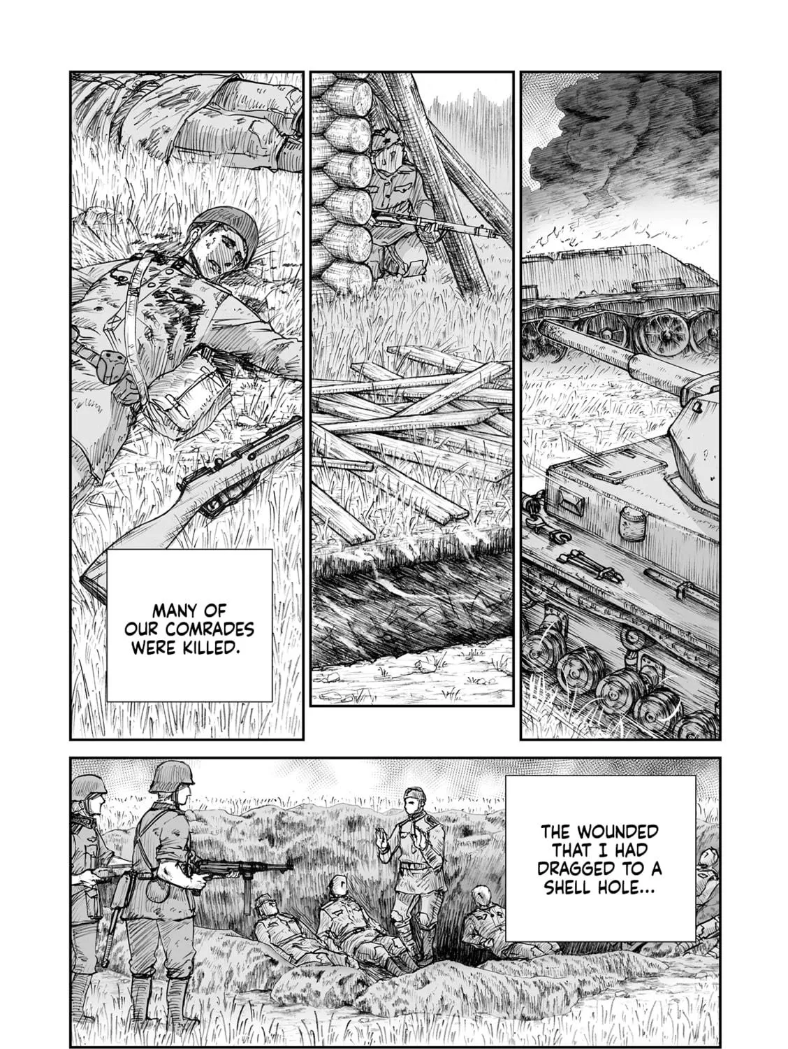 Sensou wa Onna no Kao wo Shiteinai Chapter 32.8 page 17 - 