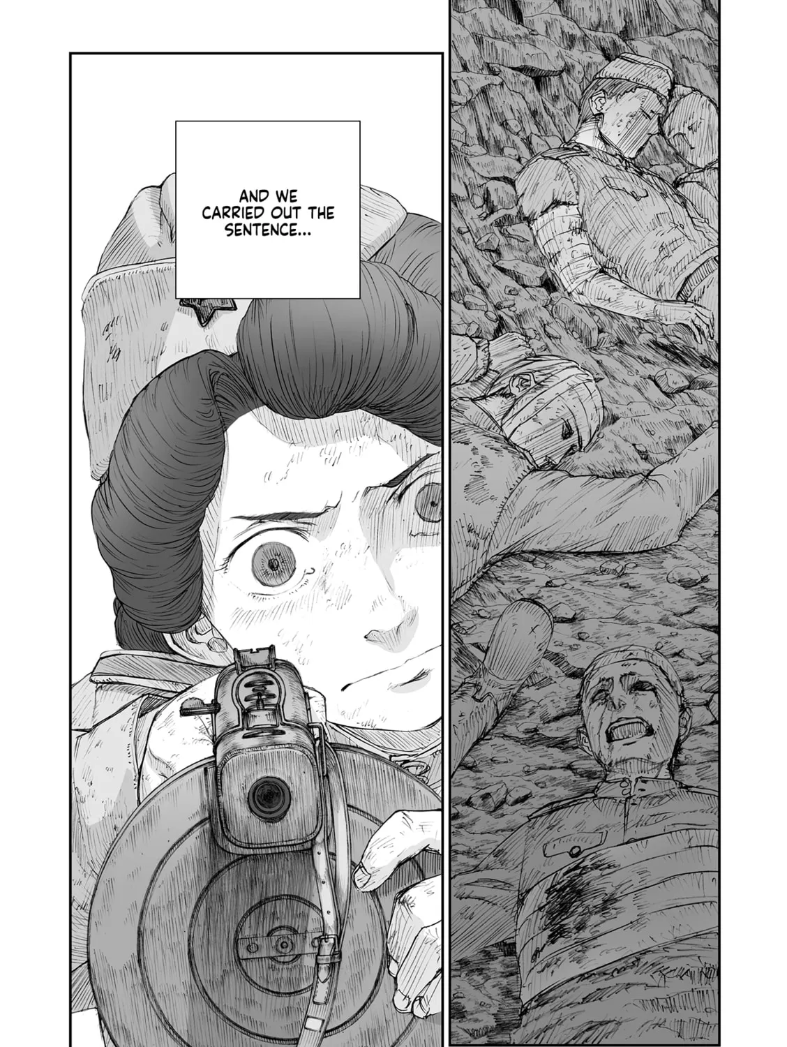 Sensou wa Onna no Kao wo Shiteinai Chapter 32.9 page 13 - 