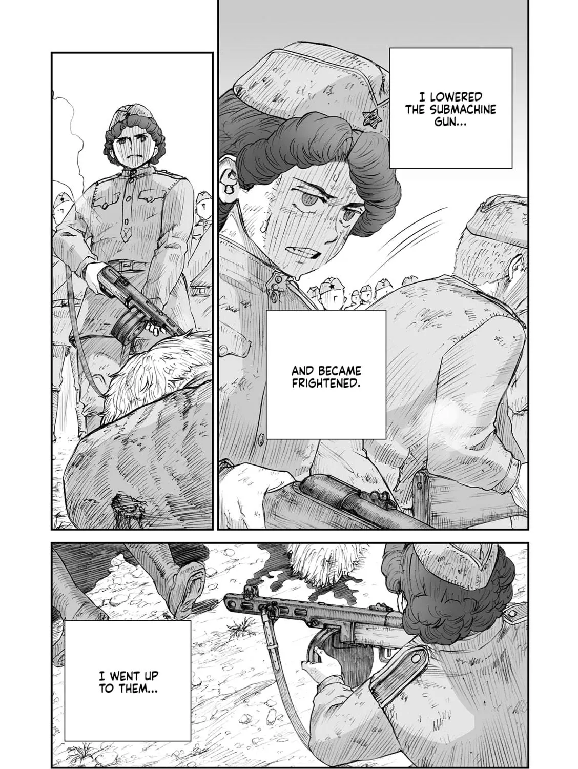 Sensou wa Onna no Kao wo Shiteinai Chapter 32.9 page 17 - 
