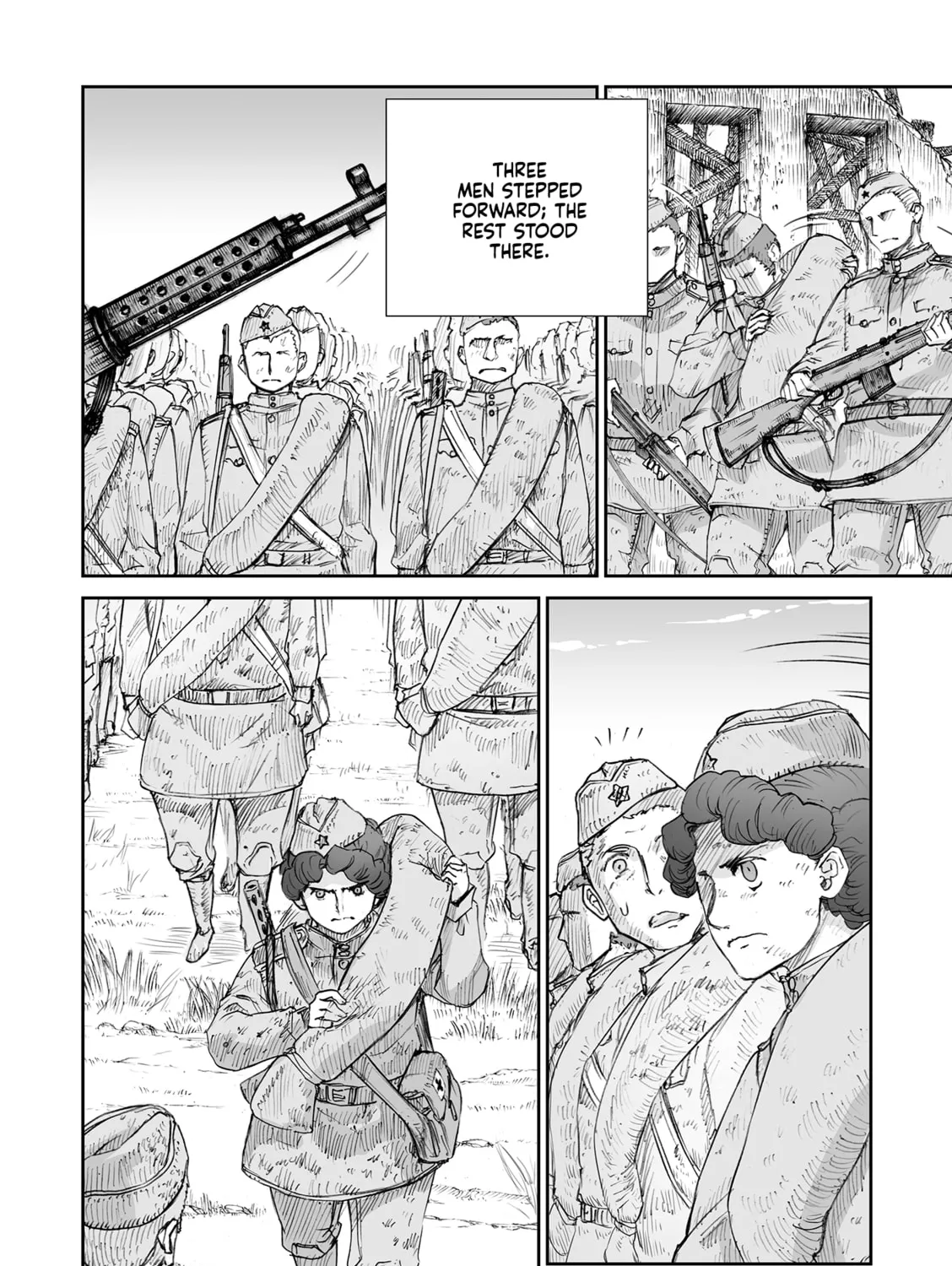 Sensou wa Onna no Kao wo Shiteinai Chapter 32.9 page 7 - 