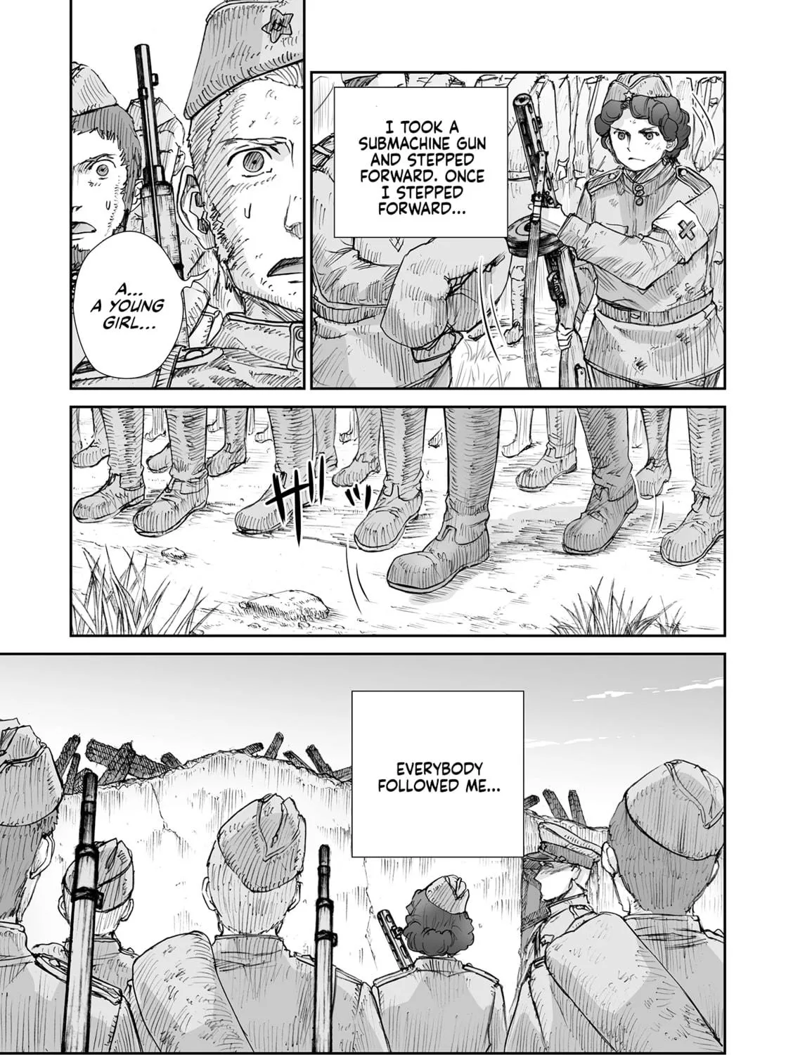 Sensou wa Onna no Kao wo Shiteinai Chapter 32.9 page 9 - 