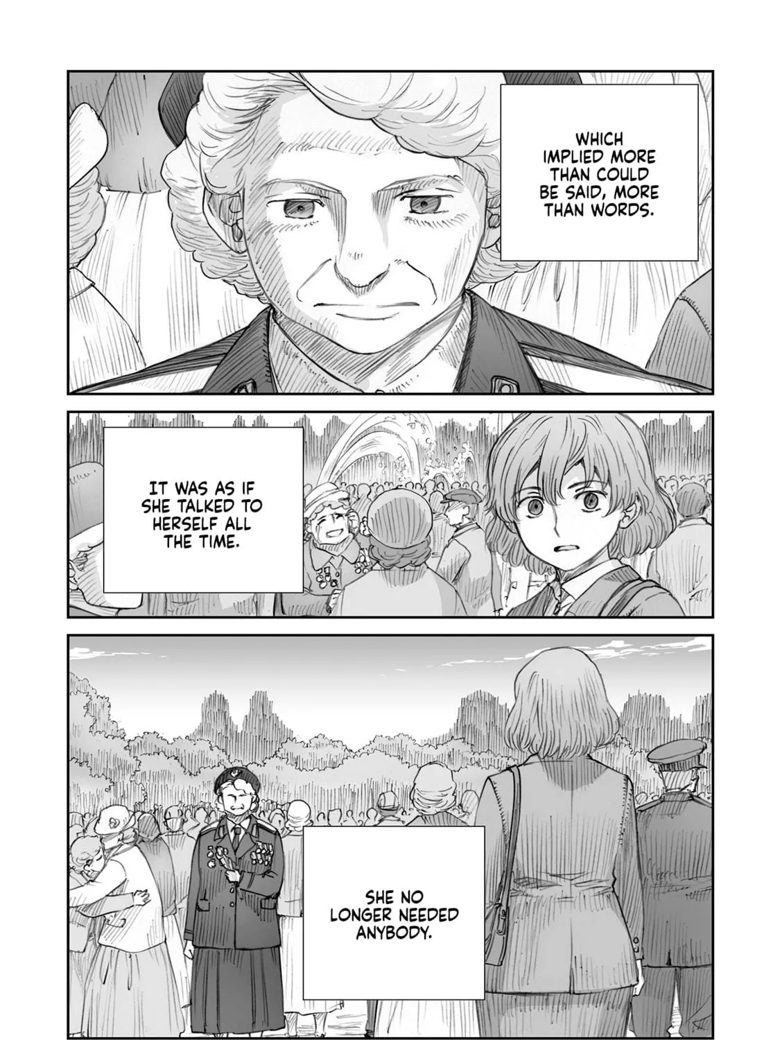 Sensou wa Onna no Kao wo Shiteinai Chapter 32 page 19 - 