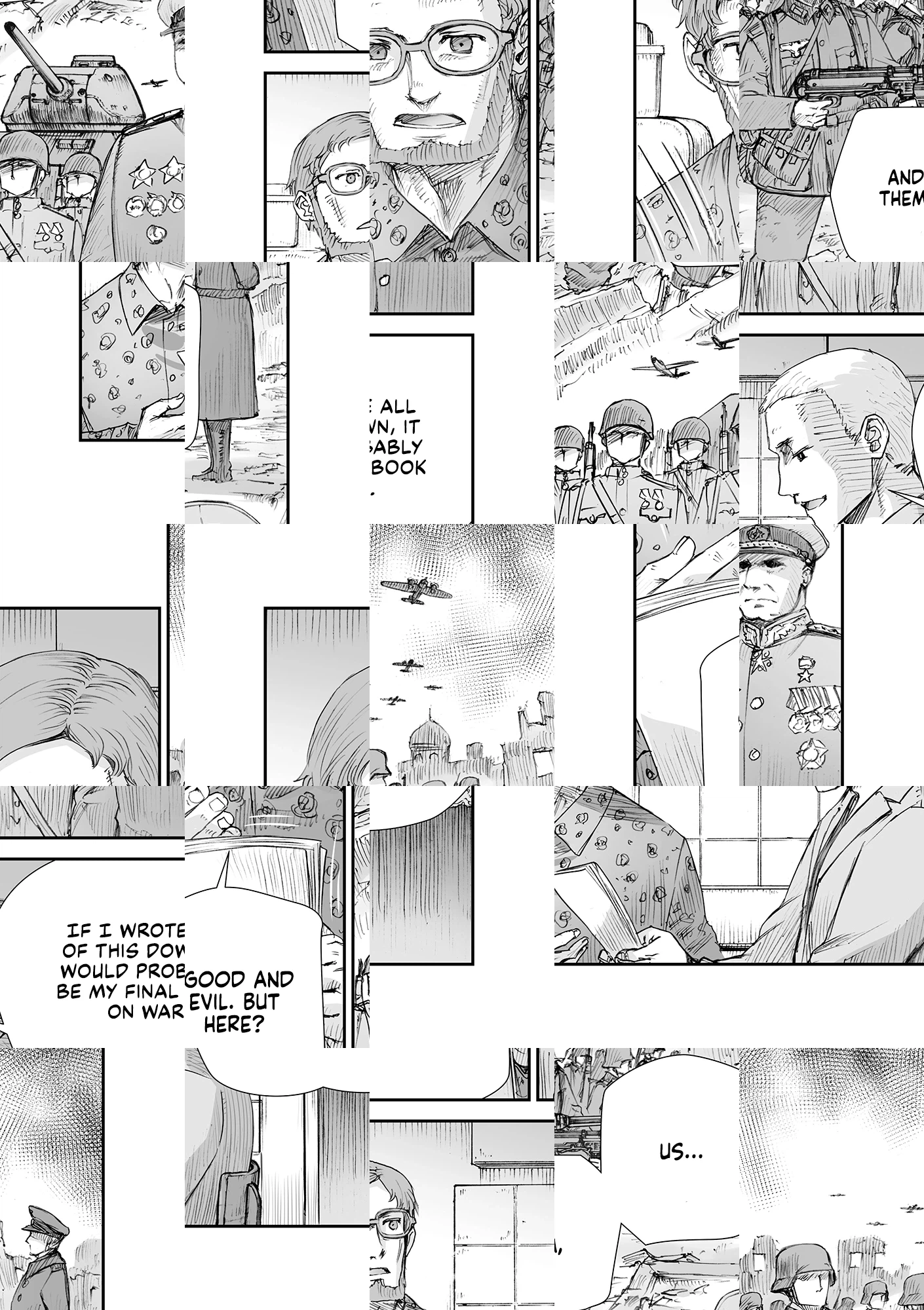 Sensou wa Onna no Kao wo Shiteinai Chapter 33 page 8 - 
