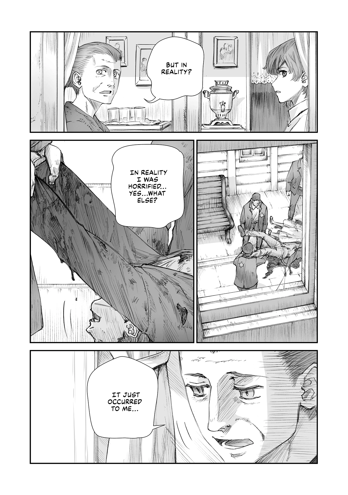 Sensou wa Onna no Kao wo Shiteinai Chapter 34 page 17 - 
