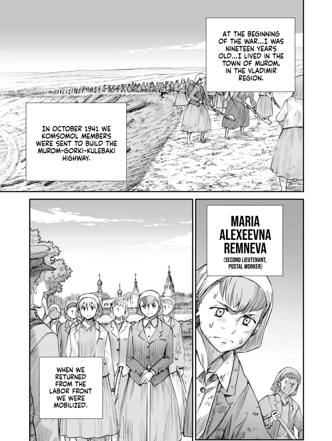 Sensou wa Onna no Kao wo Shiteinai Chapter 4.2 page 13 - 
