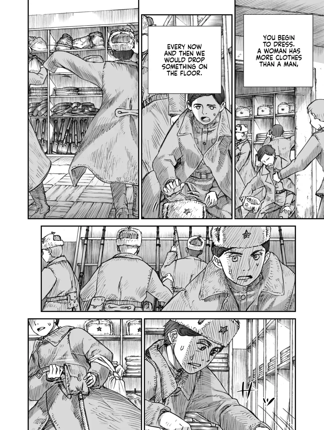 Sensou wa Onna no Kao wo Shiteinai Chapter 4.3 page 15 - 