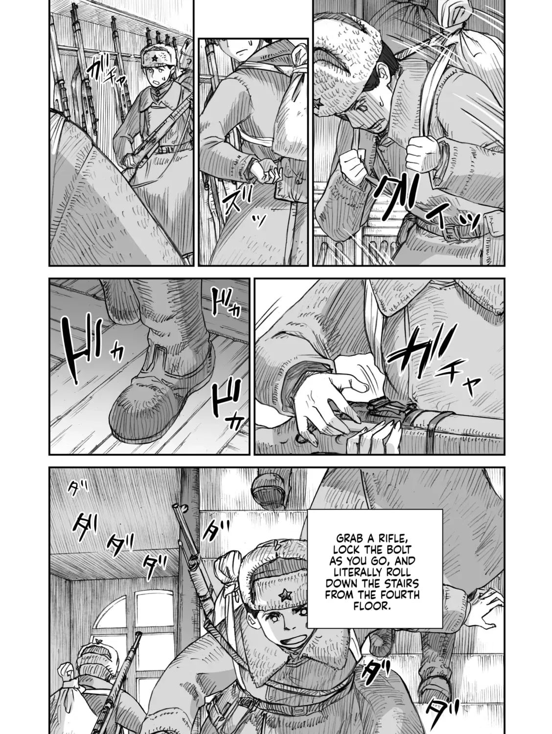 Sensou wa Onna no Kao wo Shiteinai Chapter 4.3 page 17 - 