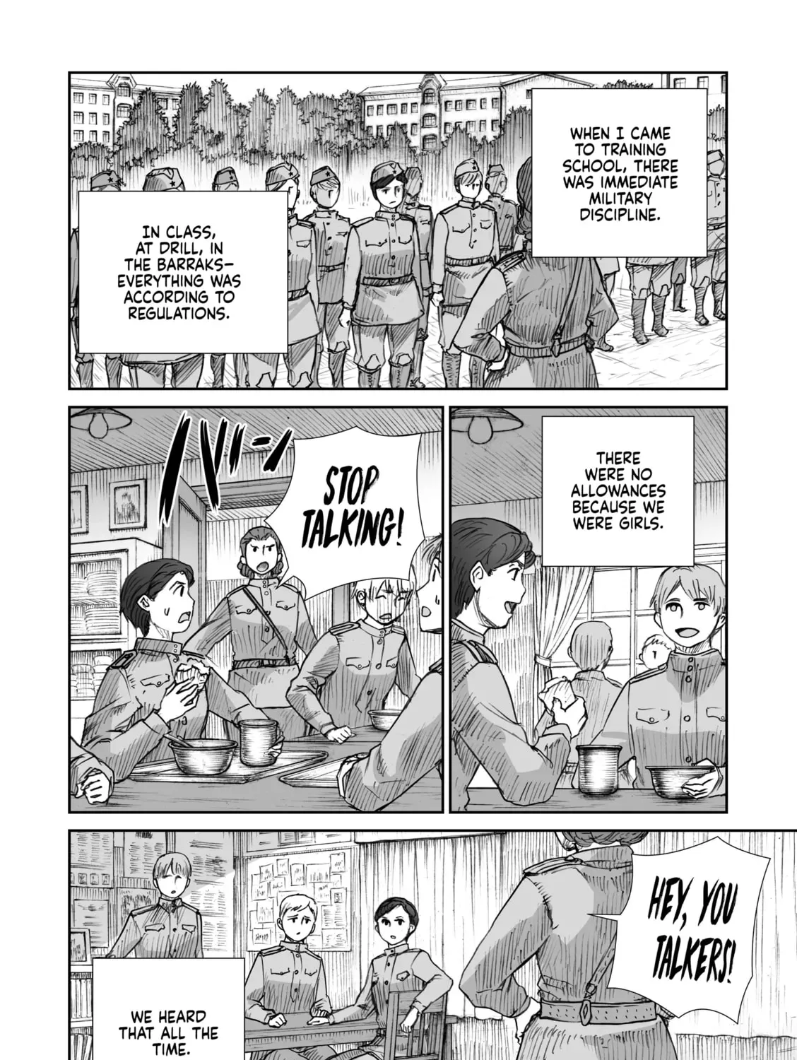 Sensou wa Onna no Kao wo Shiteinai Chapter 4.3 page 7 - 