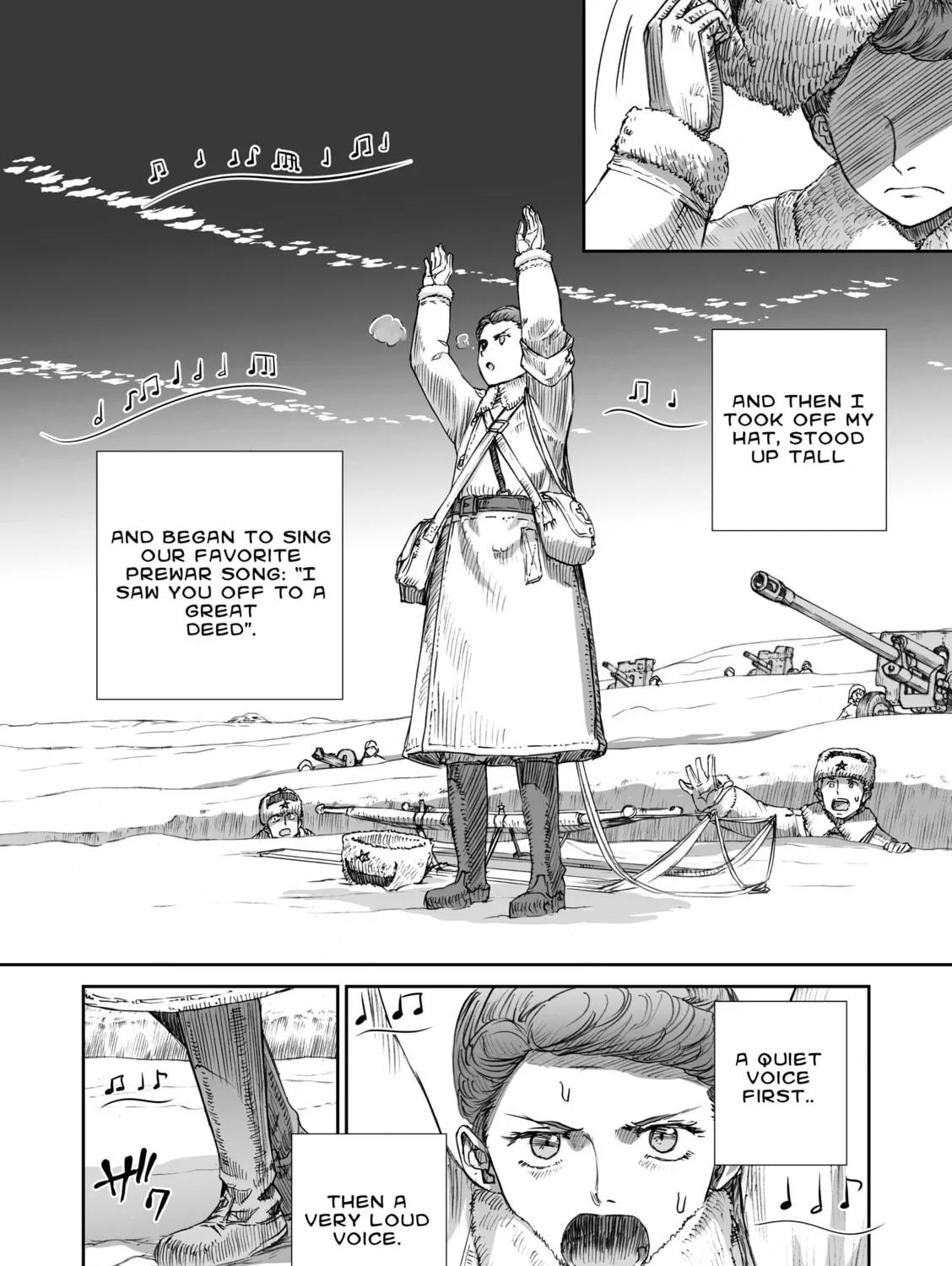 Sensou wa Onna no Kao wo Shiteinai Chapter 4 page 11 - 