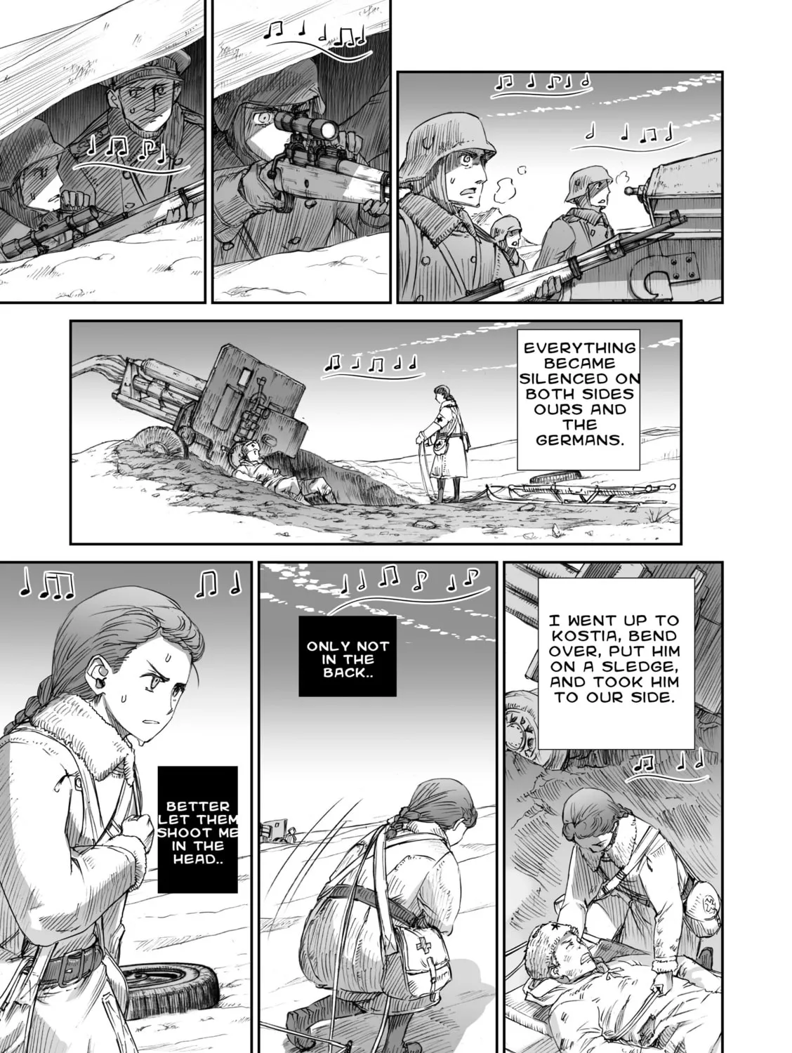 Sensou wa Onna no Kao wo Shiteinai Chapter 4 page 13 - 