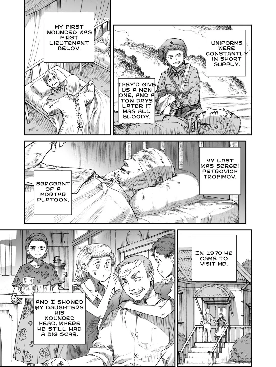 Sensou wa Onna no Kao wo Shiteinai Chapter 4 page 17 - 