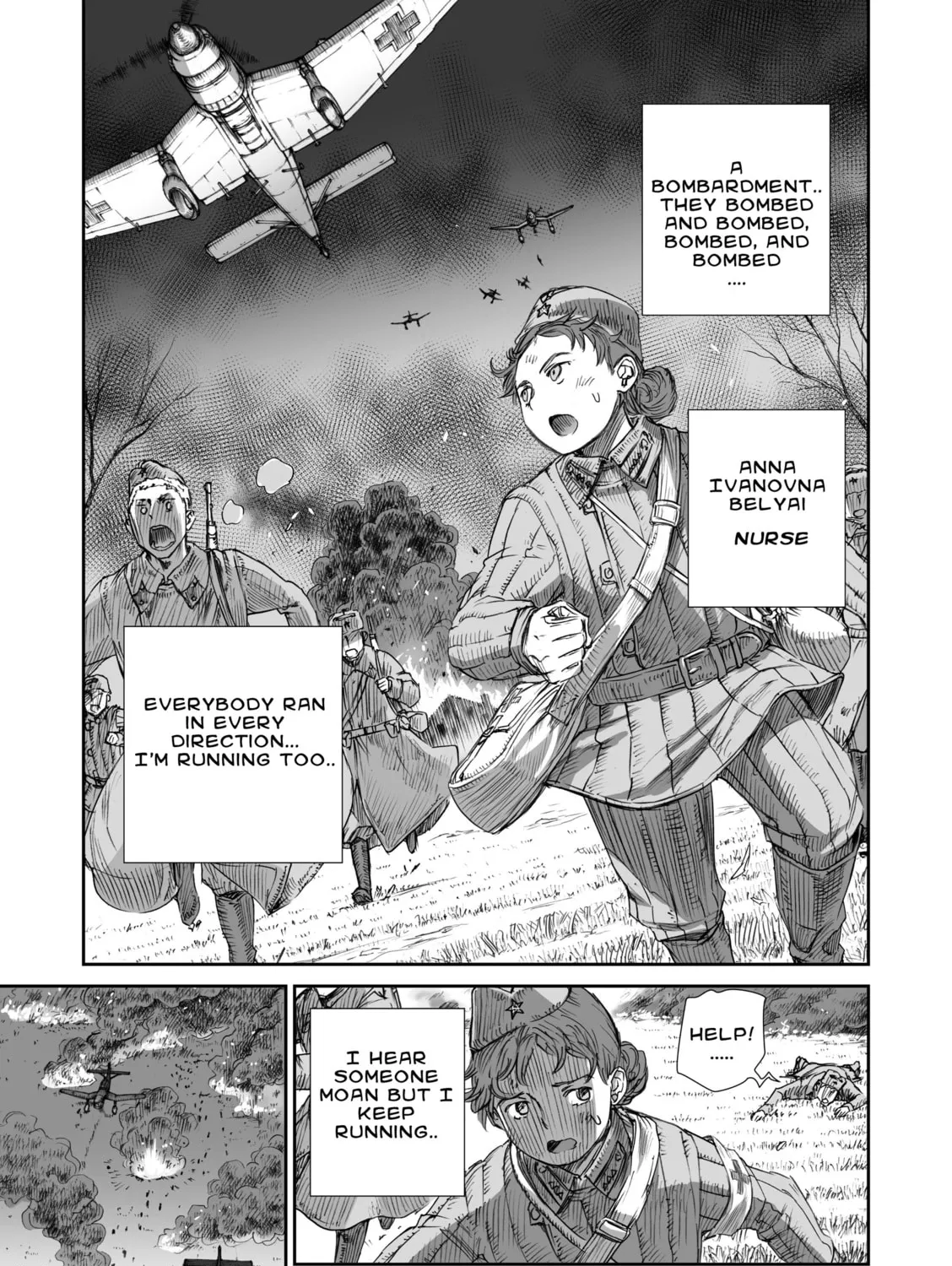 Sensou wa Onna no Kao wo Shiteinai Chapter 4 page 21 - 