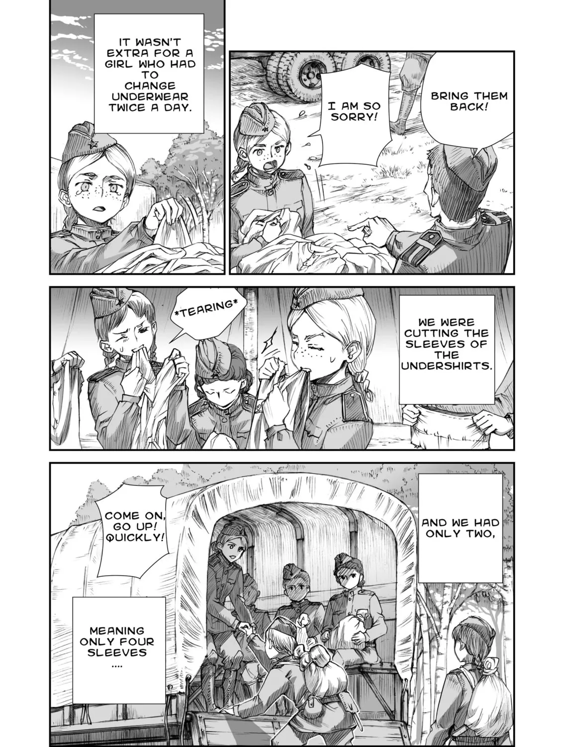 Sensou wa Onna no Kao wo Shiteinai Chapter 5 page 13 - 