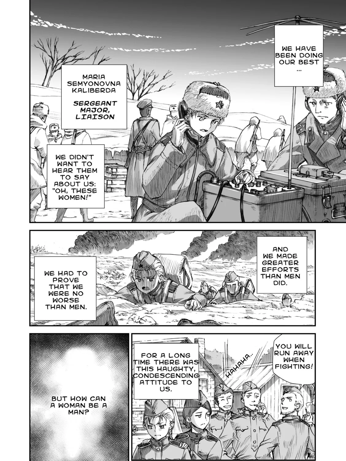 Sensou wa Onna no Kao wo Shiteinai Chapter 5 page 15 - 