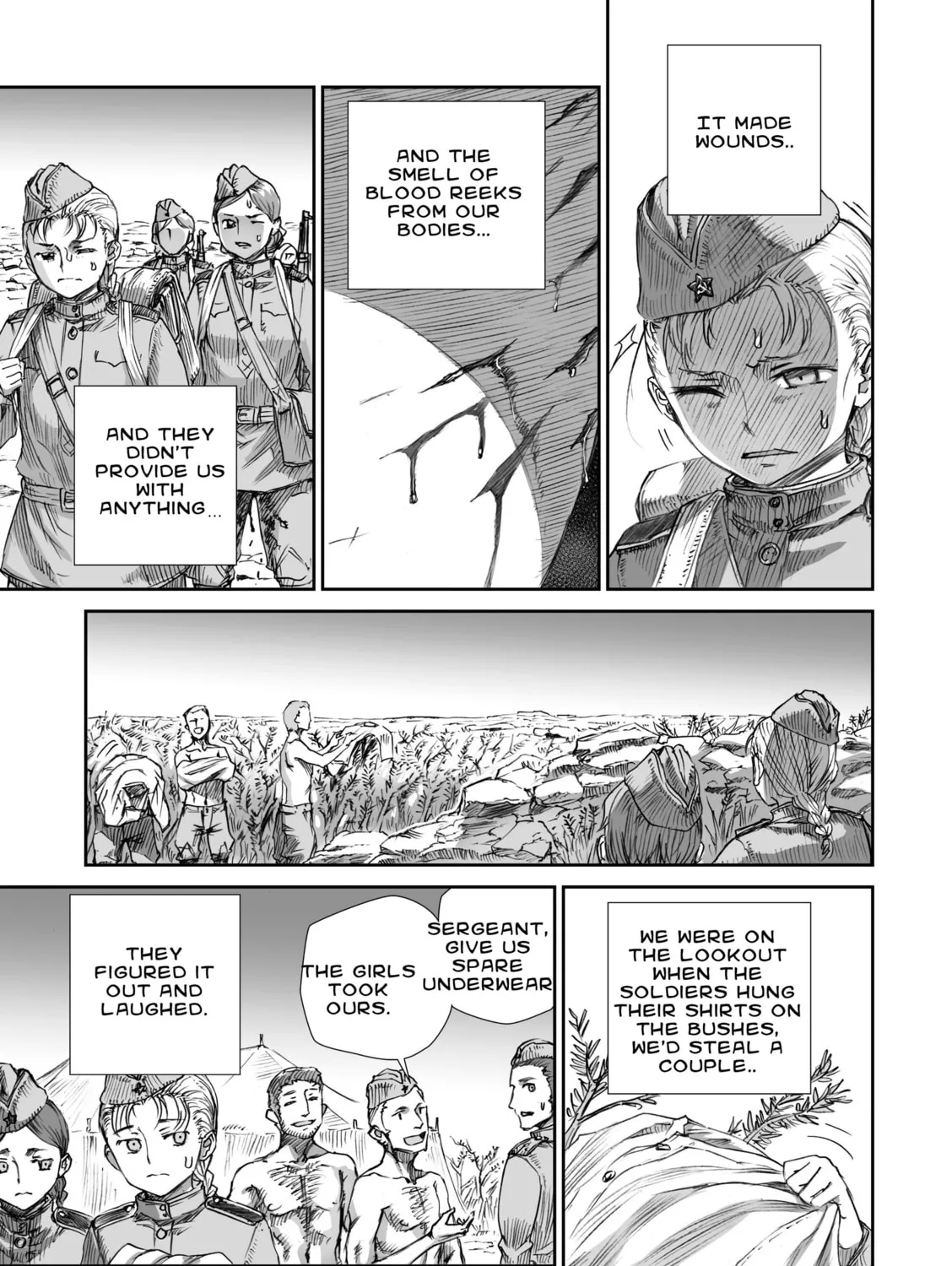 Sensou wa Onna no Kao wo Shiteinai Chapter 5 page 21 - 