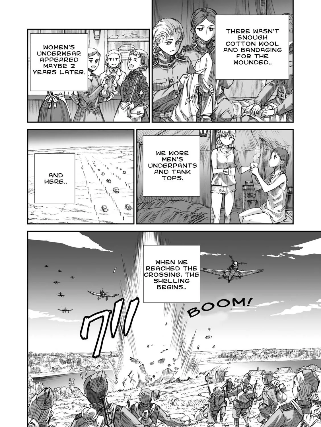 Sensou wa Onna no Kao wo Shiteinai Chapter 5 page 23 - 