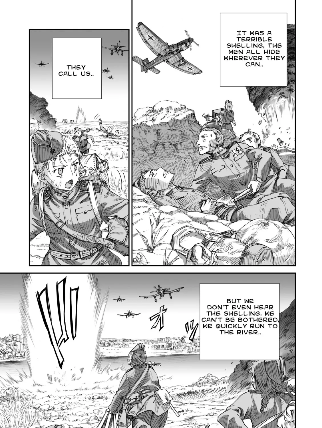 Sensou wa Onna no Kao wo Shiteinai Chapter 5 page 25 - 