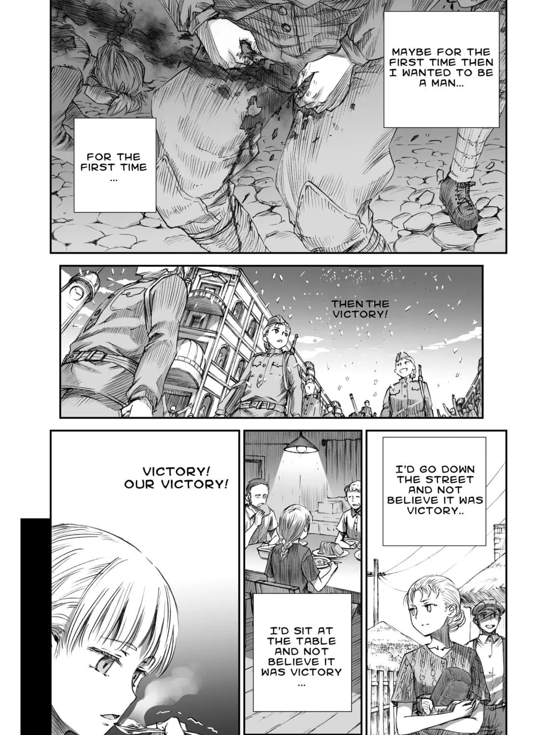 Sensou wa Onna no Kao wo Shiteinai Chapter 5 page 29 - 