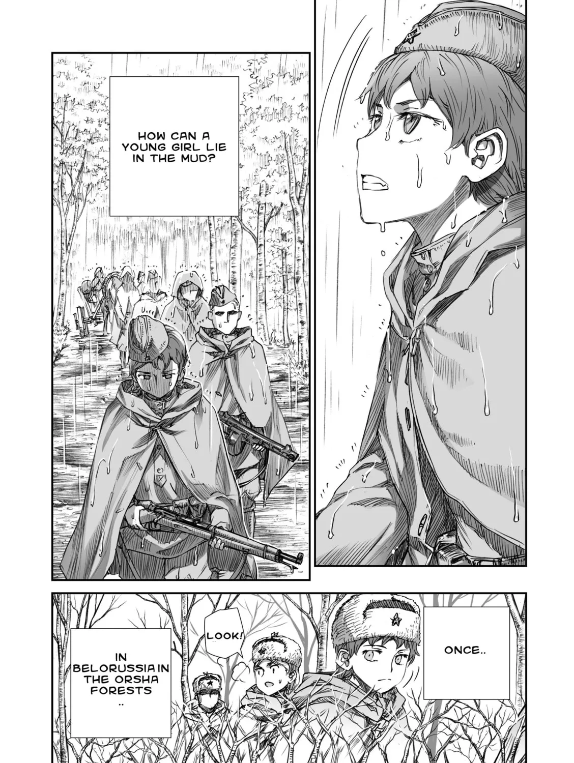 Sensou wa Onna no Kao wo Shiteinai Chapter 5 page 33 - 