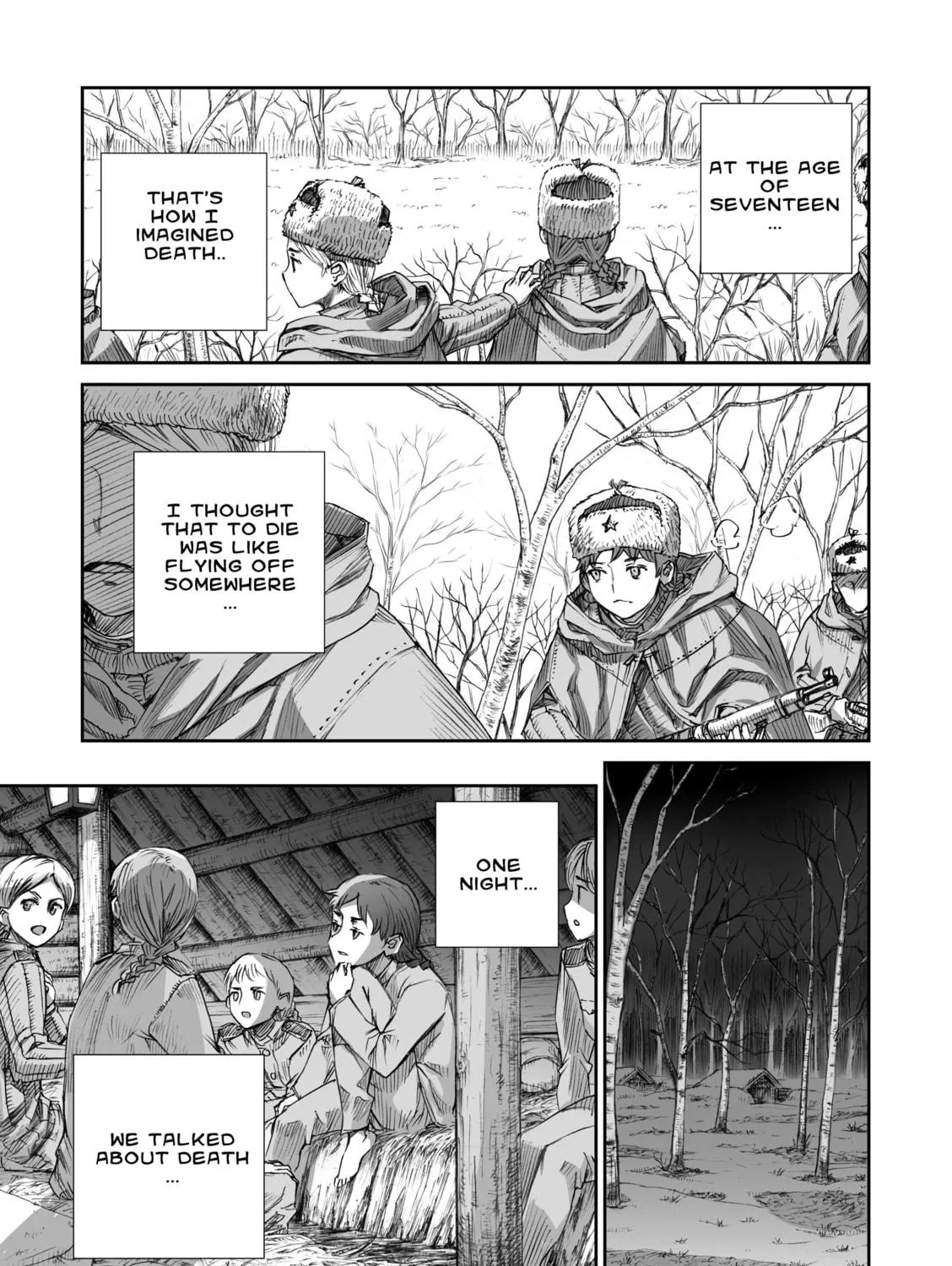 Sensou wa Onna no Kao wo Shiteinai Chapter 5 page 39 - 