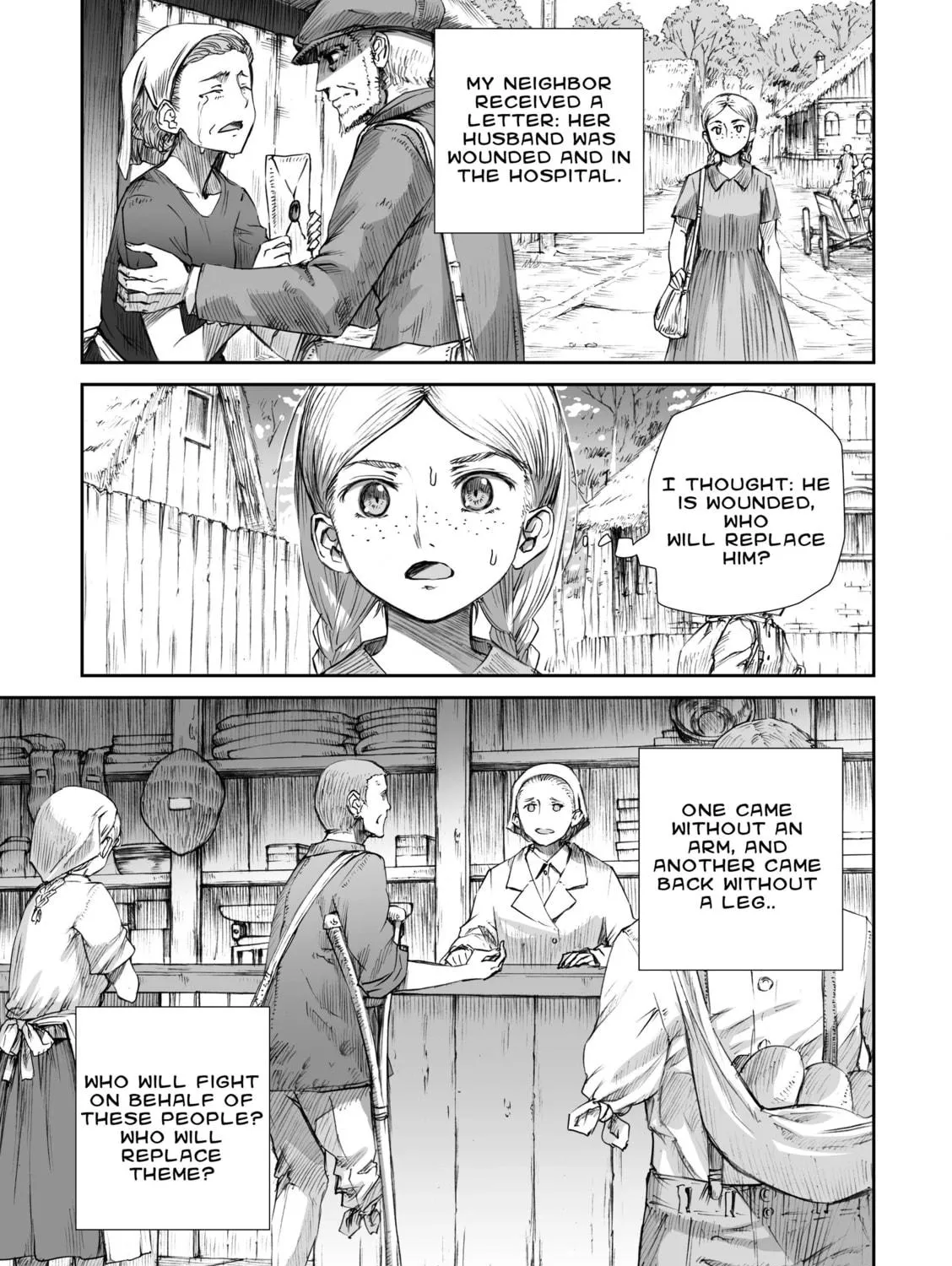 Sensou wa Onna no Kao wo Shiteinai Chapter 5 page 5 - 