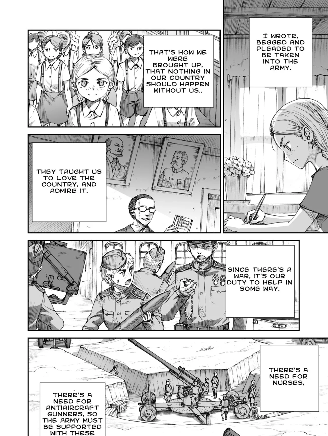 Sensou wa Onna no Kao wo Shiteinai Chapter 5 page 7 - 