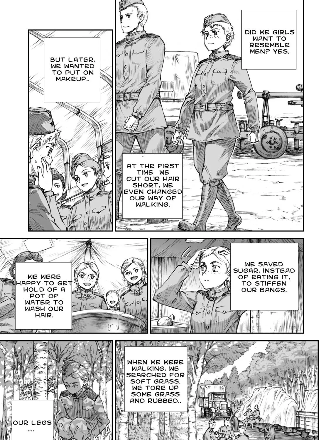 Sensou wa Onna no Kao wo Shiteinai Chapter 5 page 9 - 