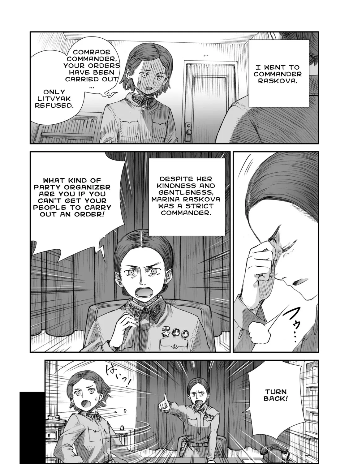 Sensou wa Onna no Kao wo Shiteinai Chapter 6 page 27 - 