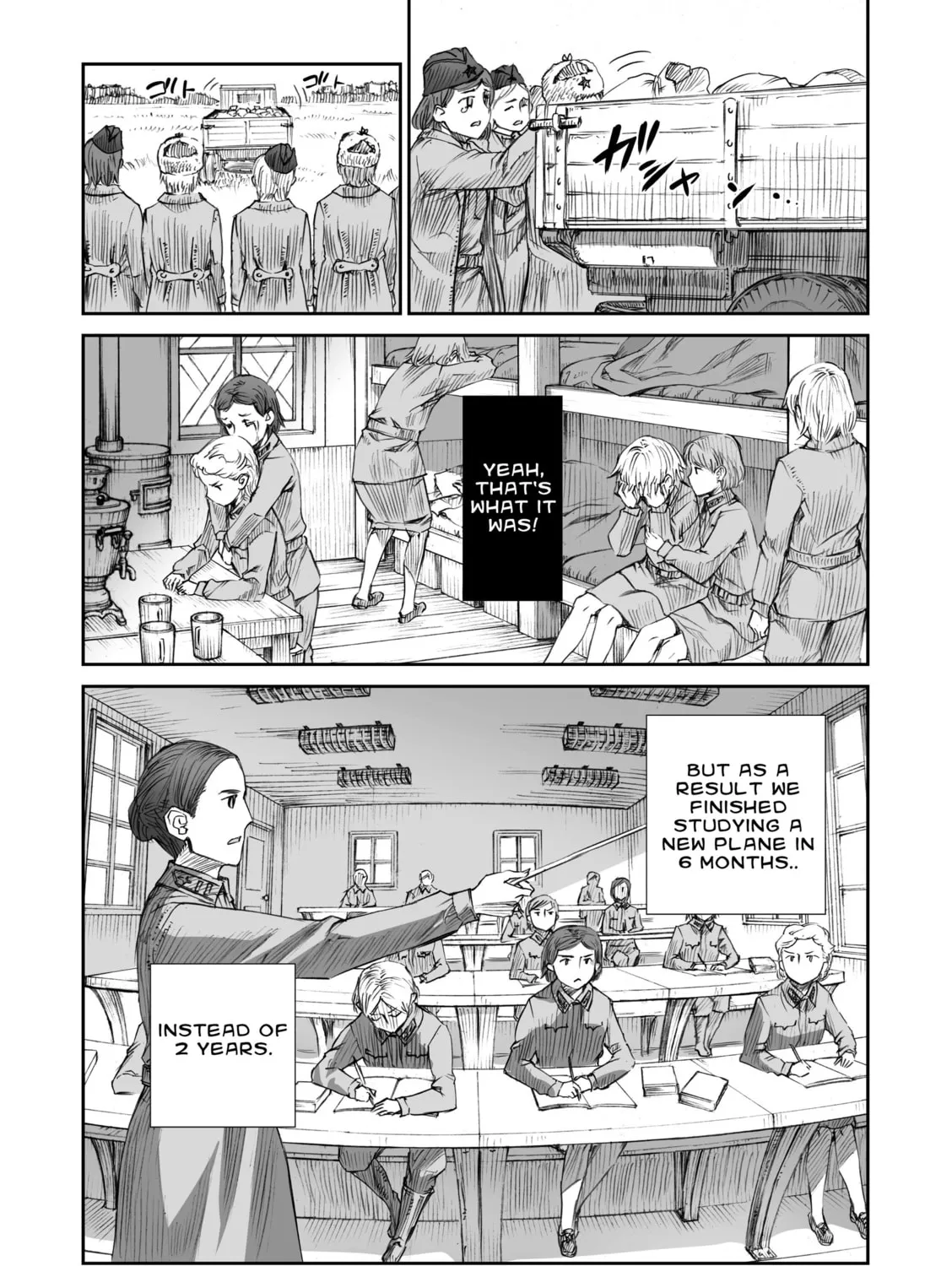 Sensou wa Onna no Kao wo Shiteinai Chapter 6 page 31 - 