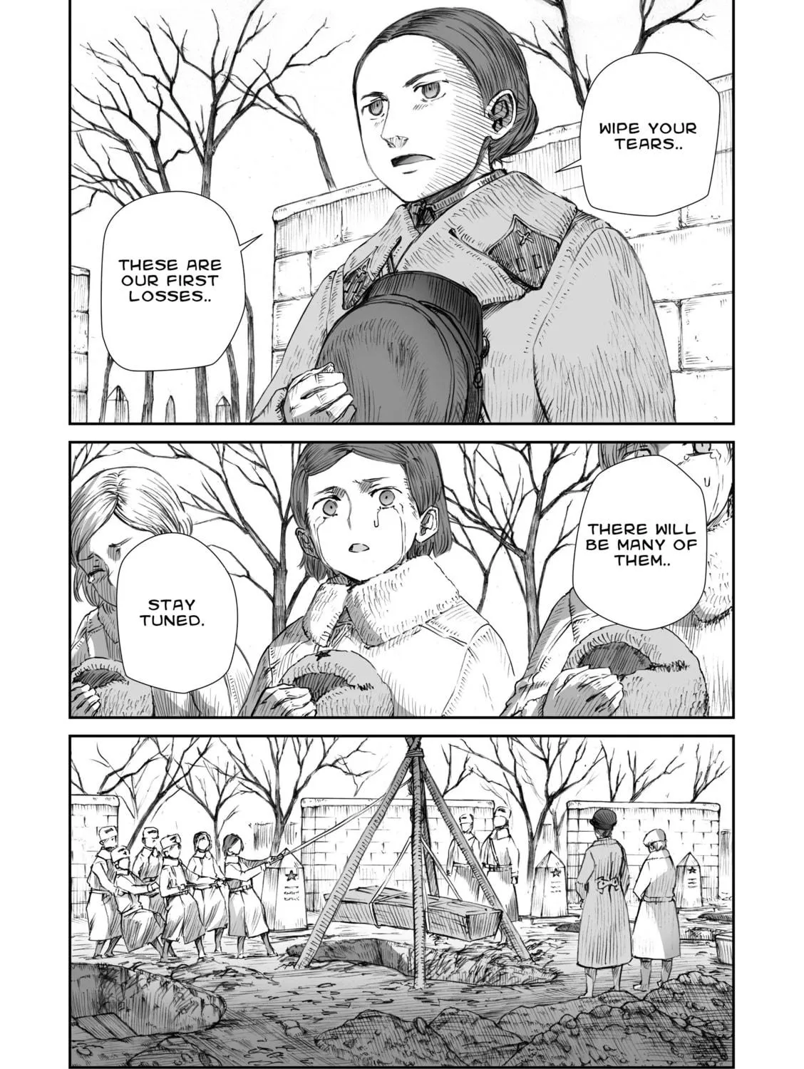 Sensou wa Onna no Kao wo Shiteinai Chapter 6 page 35 - 