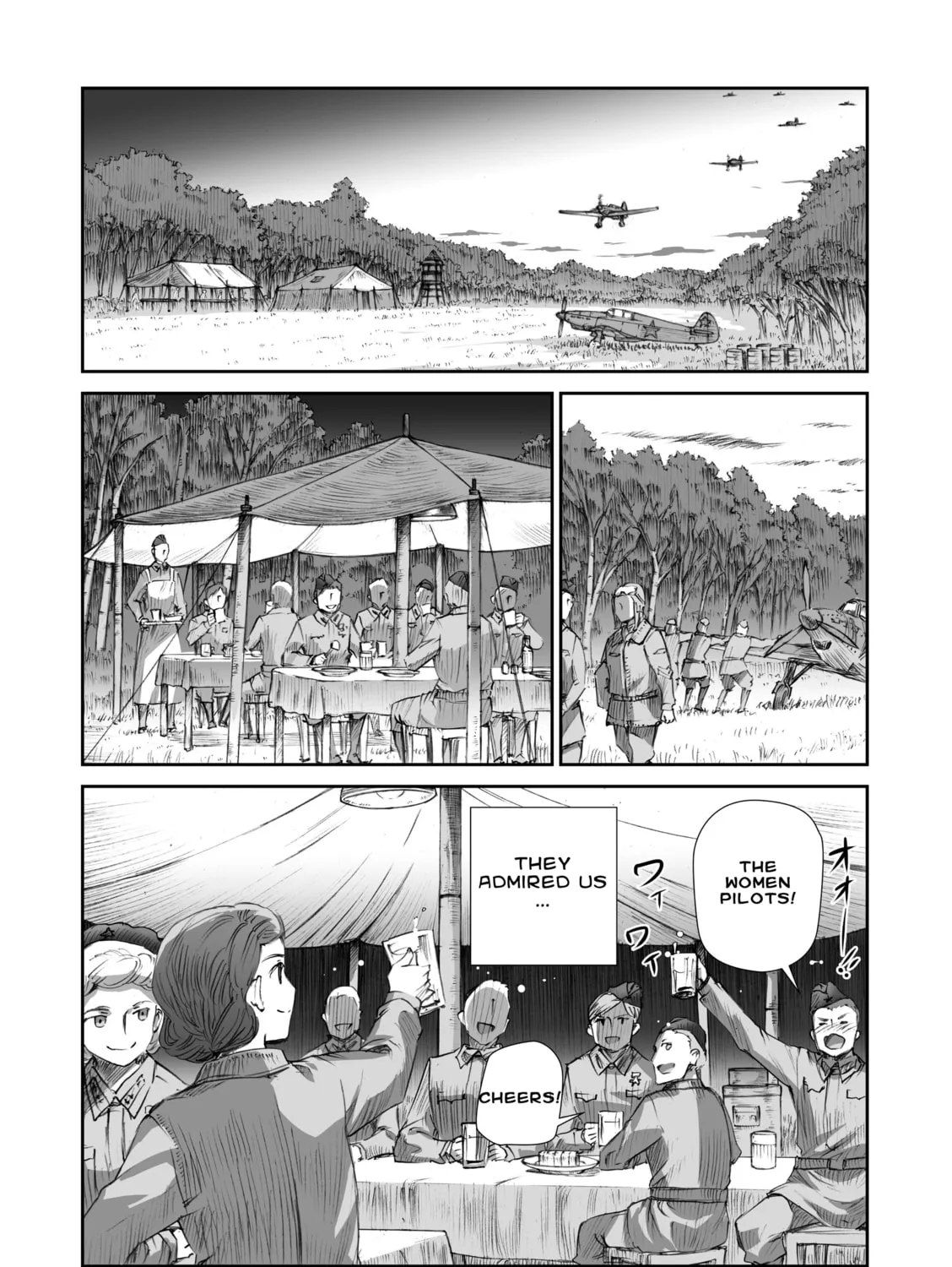 Sensou wa Onna no Kao wo Shiteinai Chapter 6 page 43 - 