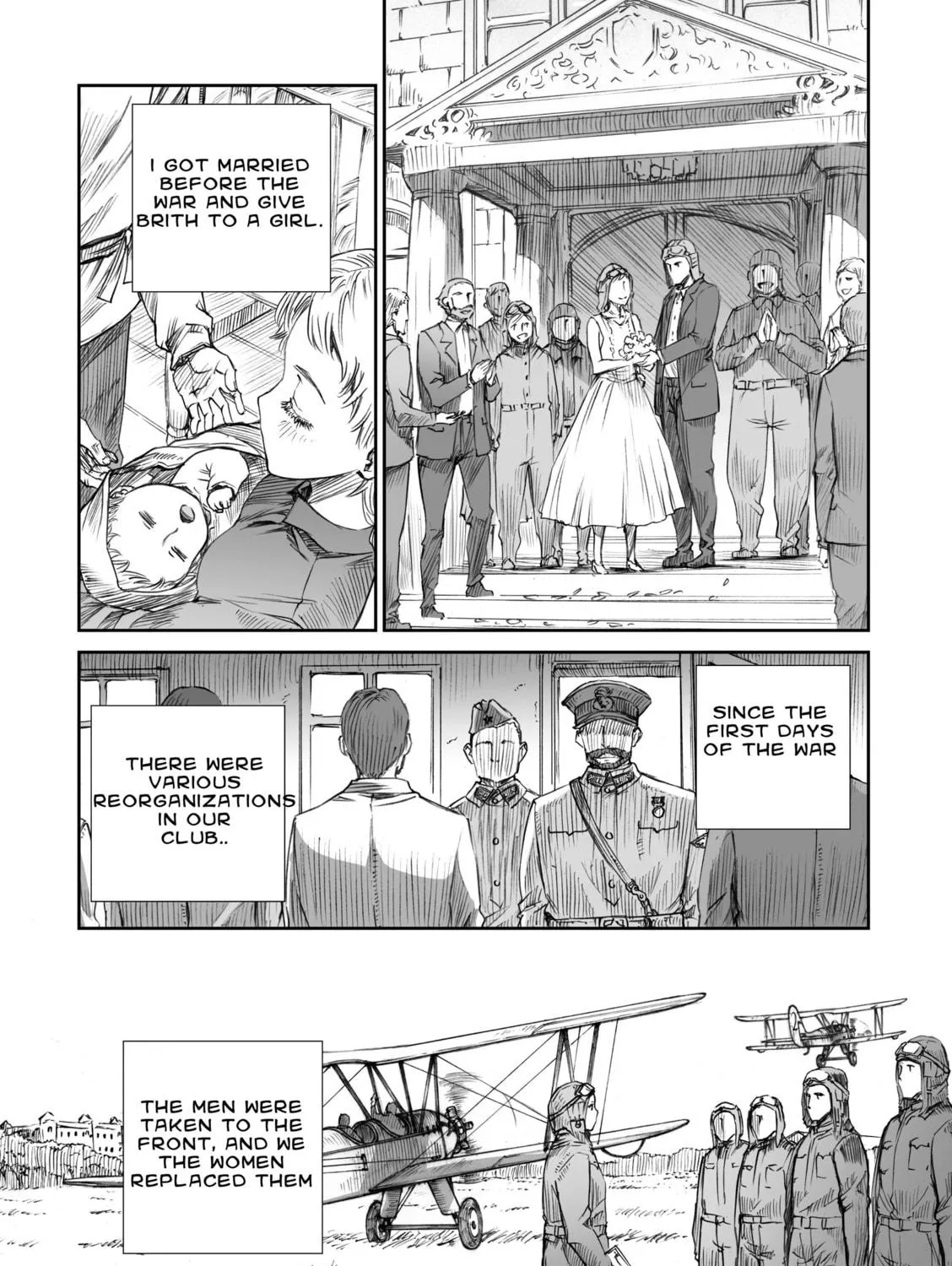 Sensou wa Onna no Kao wo Shiteinai Chapter 6 page 9 - 