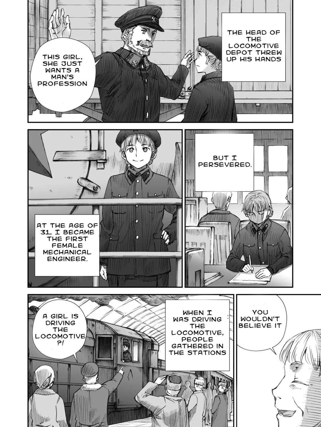 Sensou wa Onna no Kao wo Shiteinai Chapter 7 page 15 - 