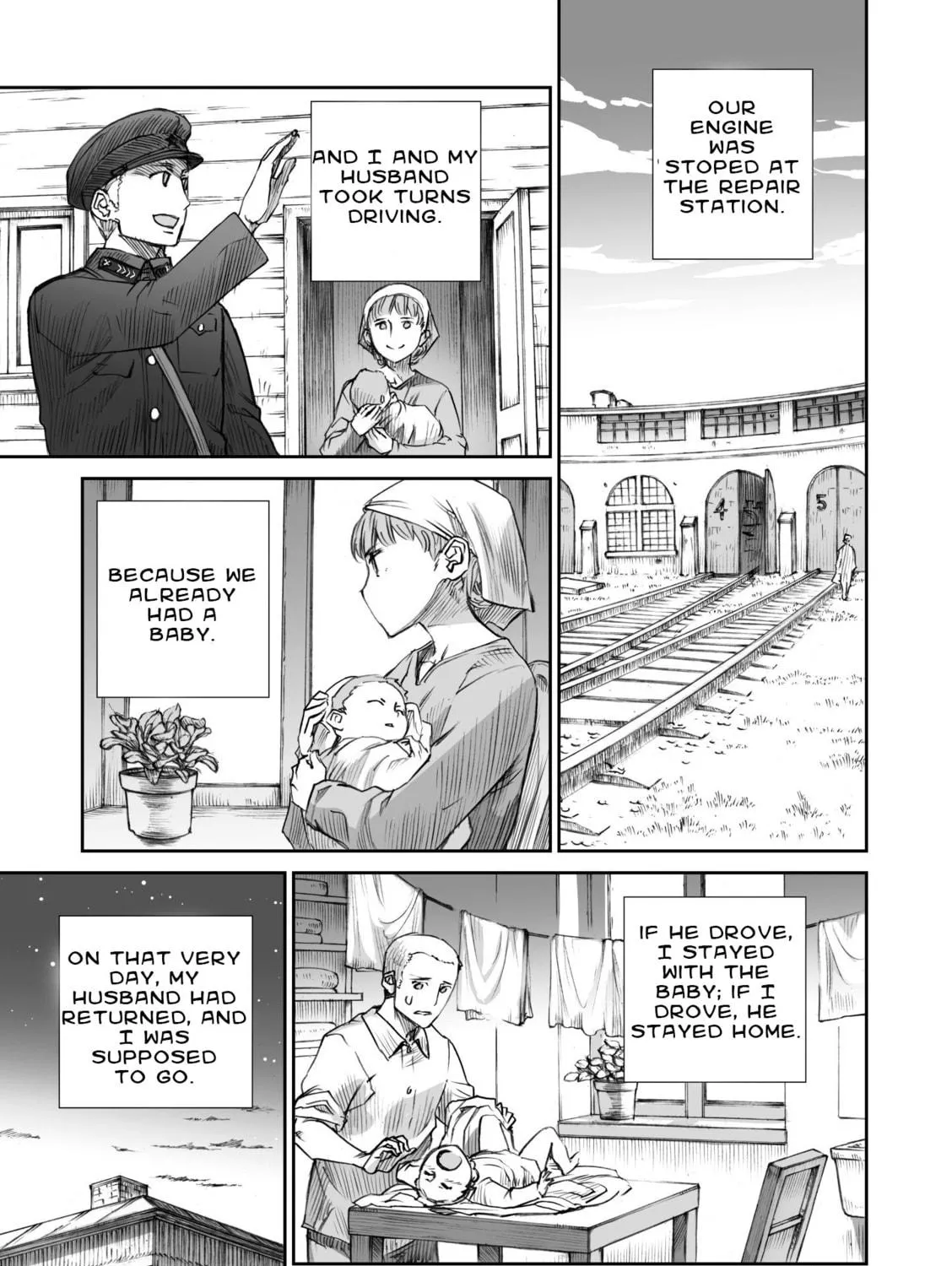 Sensou wa Onna no Kao wo Shiteinai Chapter 7 page 17 - 