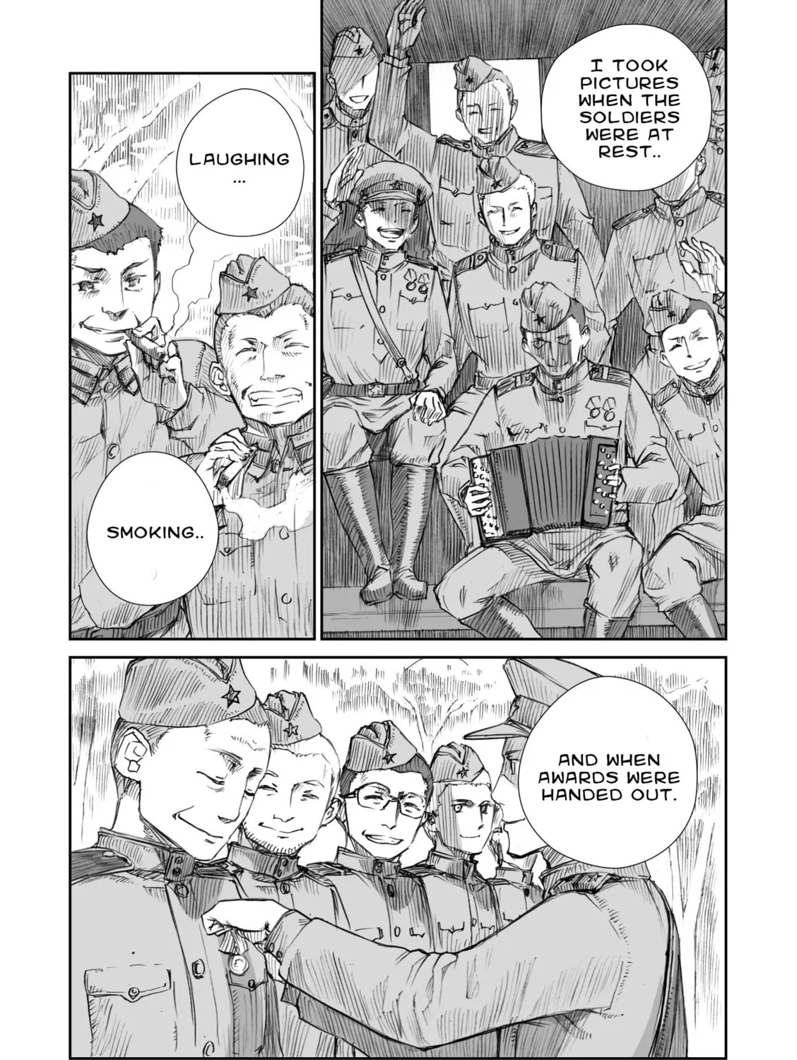 Sensou wa Onna no Kao wo Shiteinai Chapter 7 page 3 - 