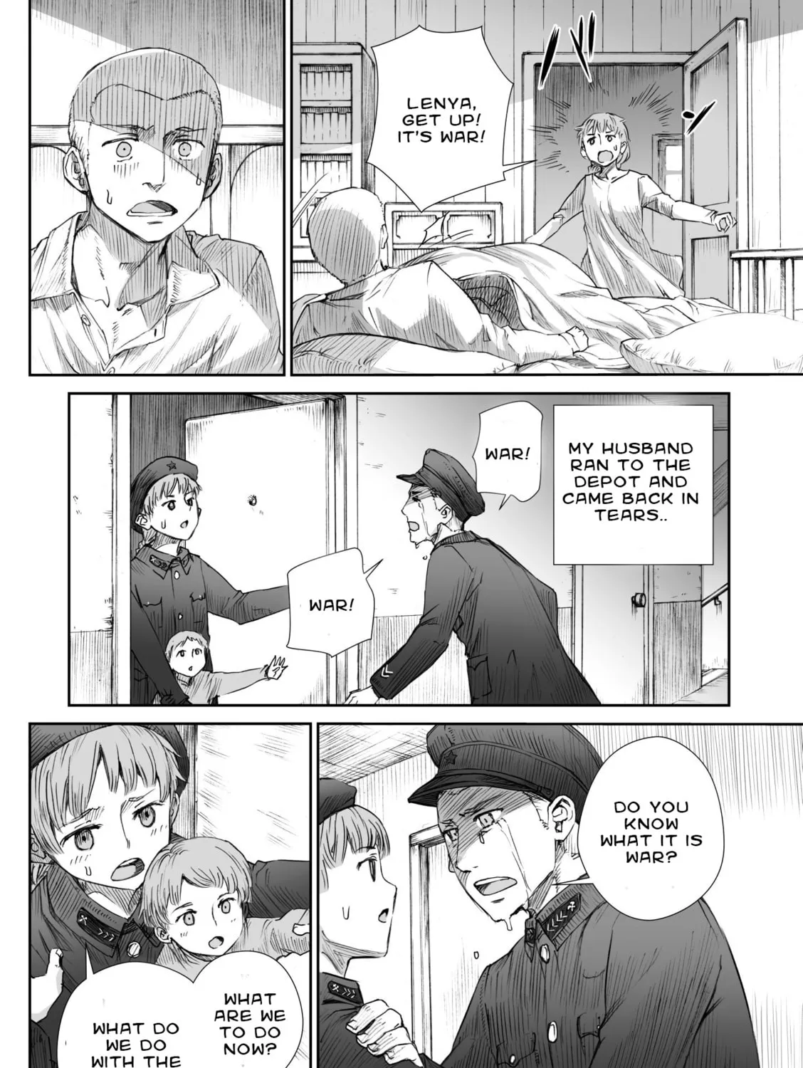 Sensou wa Onna no Kao wo Shiteinai Chapter 7 page 21 - 
